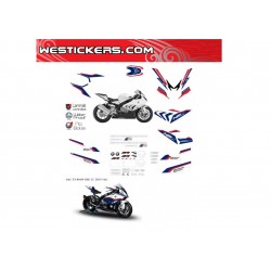 Kit Adesivi Moto Total Superline BMW  Ver. 2015