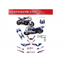 Kit Adesivi Moto Total Superline BMW  S1000RR 2015