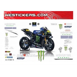 Adhesivos Moto Yamaha MotoGP 2019