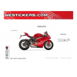 Kit Adesivo Moto Ducati Replica Originali Panigale V4
