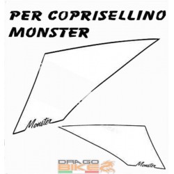 Portanumeri coprisellino Ducati Monster