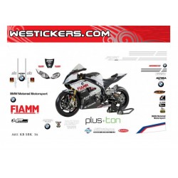 Adhesivos Moto BMW  Superbike Althea 2016