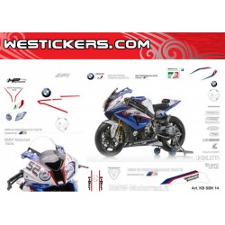 Adhesivos Moto  BMW Superbike 2014