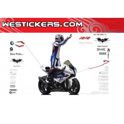 Motorbike Stickers Kit BMW Superbike 2012 Motorrad Melandri