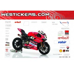 Motorbike Stickers Kit  Ducati  MotoGP 2018