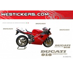 Kit  Adesivo Ducati 916  Classic Line
