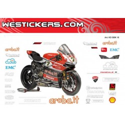 Motorbike Stickers Kit Ducati  SBK  2015 Aruba