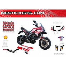 Adhesivos Moto Ducati Multistrada SBK 2014