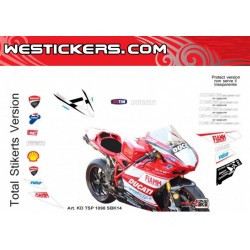 Motorbike Stickers Kit Ducati  SBK 2014 Protect TSP for 848 1089 1198