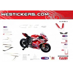 Adhesivos Moto Ducati  SBK Alstare 2013 (Exclusivamente para 1199 Panigale)