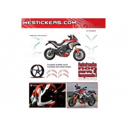 Adhesivos Moto Ducati Multistrada Tricolore