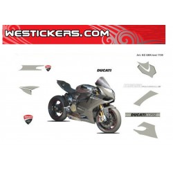 Adhesivos Moto Ducati SBK Test 1199