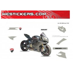 Motorbike Stickers Kit Ducati SBK Test 1199