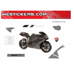 Motorbike Stickers Kit Ducati SBK Test 2012  1098 1198 848