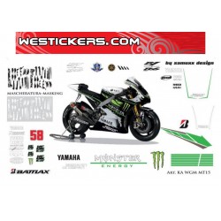 Motorbike Stickers Yamaha Monster Tribute