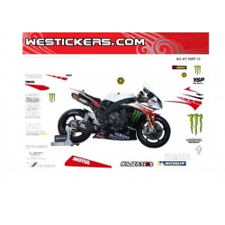 Motorbike Stickers Yamaha Endurance YART 2013