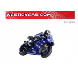 Kit Adesivo Moto Yamaha MotoGP 2012 Misano