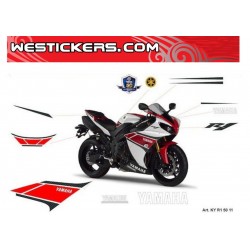 Adhesivas Motos Yamaha R1 WGP 50th Anniversary