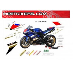 Kit Adesivi Yamaha Mondiale Superstock 1000 2008