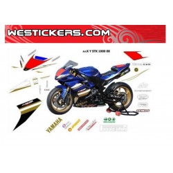 Набор Наклеек Yamaha Mondiale Superstock 1000 2008