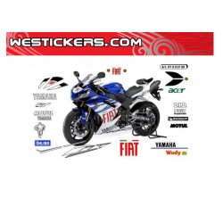 Adhesivas Motos Yamaha R1 2008 Fiat