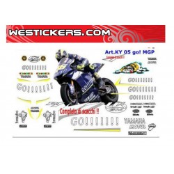 Kit Adhesivo Yamaha MotoGP Vale 2005 Go