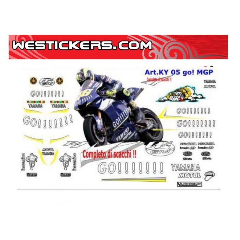 Yamaha sales motogp decals