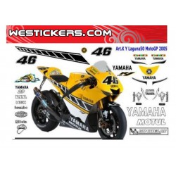 Stickers Kit Yamaha 50 anniversary laguna 2005