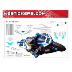 Stickers kit Yamaha SBK Pitt 2005