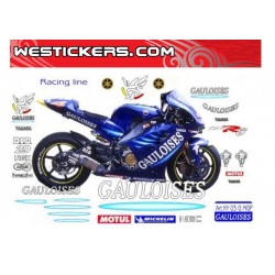 Adhesivos Motos Yamaha Gauloise MotoGp 2003