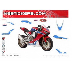 Motorbike Stickers Kit Originale Replica Honda CBR 1000 RR 2017 SP2