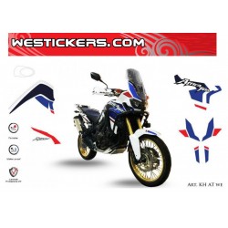 Motorbike Stickers Kit  Replica Honda AfricaTwin tribute Adventure