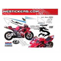 Stickers Kit Race replica Gas 06