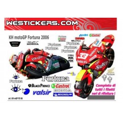 Kit Adhesivo Race replica Honda Fortuna MotoGP 2006