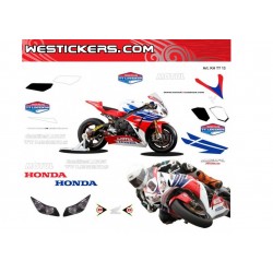 Motorbike Stickers Kit Honda TT-Legends 2013