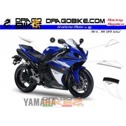 Kit Adesivi Yamaha R1 2009 Blu