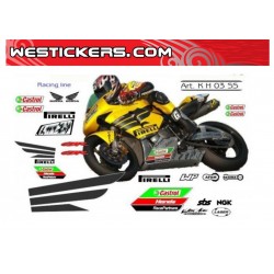 Motorcycles Stickers Kit Honda Ten Kate 2003 SuperSport