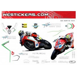 Motorbike Stickers Kit SuperSport  MV Agusta F3 SS  2015